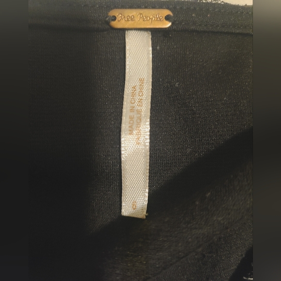 Chic Black and Silver Mini Skirt - Picture 2 of 4